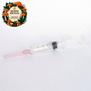 Amostra Taxonômica Cultura Líquida Psilocybe cubensis var. Albino Penis Envy (10 ml)